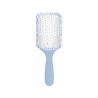 Brosse à cheveux massante à coussinet bleue clair Comfortable Series