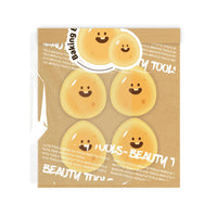 Houppette maquillage 4 pcs Pastry Series