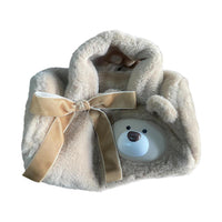 Sac bandoulière en peluche marron Gift Bear Collection