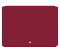 Pochette à documents en cuir rouge vin Minimalism Retro Collection