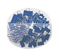 Ensemble de mini-papeterie de bureau bleu nuit Minimalism Retro Collection