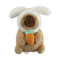 Peluche Mimi Bara 12cm queue mobile & chapeau lapin Mimi Bara Series