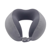Coussin de cou mousse à mémoire de forme gris Top 1 Collection