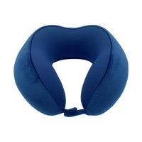 Coussin de cou mousse à mémoire de forme bleu marine Top 1 Collection