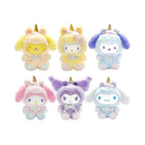 Blind box Peluche Vinyle Hello Kitty & friends Licorne Fantaisie Collection