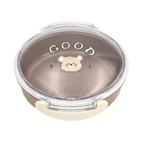 Boîte à déjeuner à motif dessin animé marron 380 ml Cartoon Series