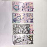Autocollants en relief à assembler 4 modèles assortis Kuromi Magic Party Collection Sanrio