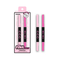 Rasoirs à sourcils double embout 2 pcs Pink Party Series
