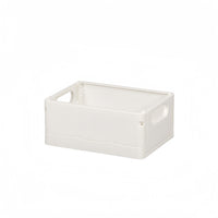 Panier de rangement pliable blanc S Folding Series