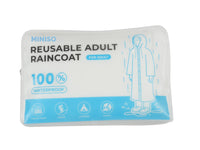 Poncho imperméable transparent adulte avec sac de rangemt Travel Series