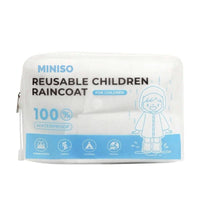 Poncho imperméable transparent pour enfants avec sac de rangement Travel Series