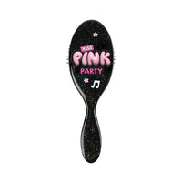 Brosse de massage à paillettes Pink Party Series