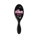 Brosse de massage à paillettes Pink Party Series
