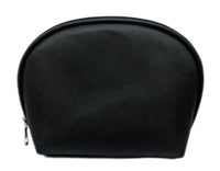Trousse de toilette unie noire Basic Series