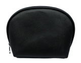 Trousse de toilette unie noire Basic Series