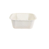 Panier de rangement rectangulaire blc cassé L Creamy Series