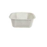 Panier de rangement rectangulaire café L Creamy Series