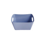 Boîte de rangement rectangulaire bleu S Solid Color Series