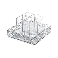 Boîte de rangement rotative 3 pièces Glacier Pattern Series
