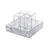 Boîte de rangement rotative 3 pièces Glacier Pattern Series