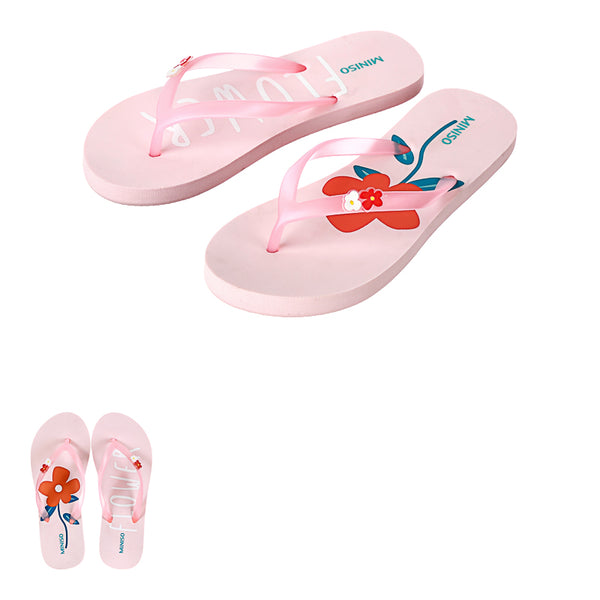Tongs femme fleurs roses Future Women 37