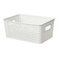 Boîte de stockage plastique blanche small