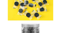 Masque facial compressé au charbon de bambou avec bol