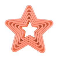Emporte pièce forme étoile orange