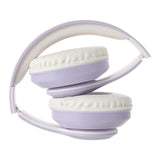 Casque ss fil pliable violet