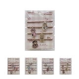 Elastiques avec breloques 4pcs MIKKO