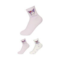 Chaussettes enfants 2 paires 9-12 ans Kuromi Strawberry SANRIO