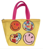 Lunch bag jaune SMILEY WORLD