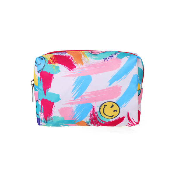 Trousse cosmétique bleue SMILEY WORLD