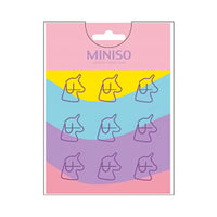 Ensemble de 9 pinces à papier UNICORN