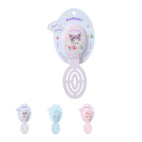 Brosse portable avec miroir SANRIO Strawberry