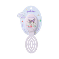 Brosse portable avec miroir SANRIO Strawberry