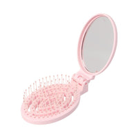Brosse portable avec miroir SANRIO Strawberry