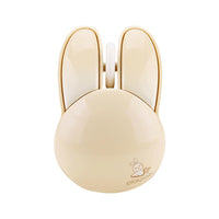 Souris silencieuse beige Lapin Rabbit Wireless