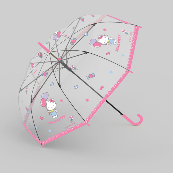 Parapluie transparent HELLO KITTY SANRIO