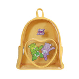 Sac à dos transparent jaune CARE BEARS