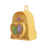 Sac à dos transparent jaune CARE BEARS
