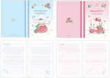 Carnet A5 28 pages SANRIO Strawberry