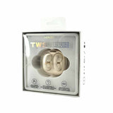 Ecouteurs sans fil beige H99 Clip on Pea Series