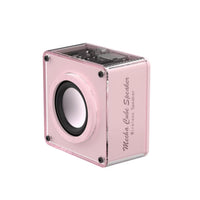 Enceinte carrée rose Ice Brick