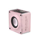 Enceinte carrée rose Ice Brick