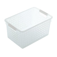 Boîte de rangmt transparente avc poignées Gd modèle