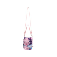 Sac bandoulière satin rose blch Neige DISNEY manga princesse