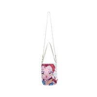Sac bandoulière satin vert Belle DISNEY manga princesse