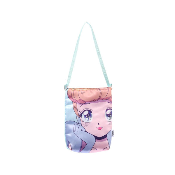 Sac bandoulière satin bleu Cendrillon DISNEY manga princesse
