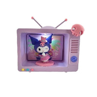 Veilleuse Kuromi télévision vintage SANRIO